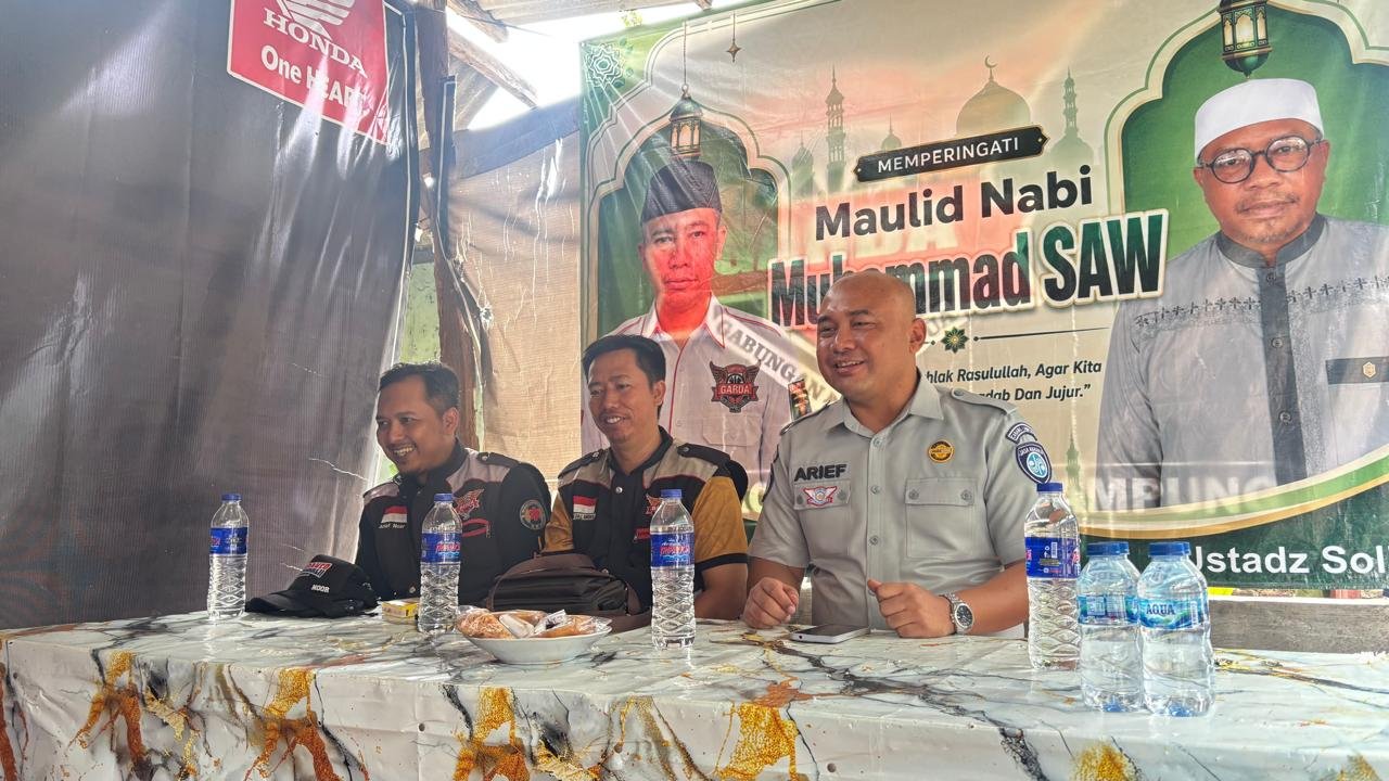 Jasa Raharja Lampung Perkuat Edukasi Keselamatan melalui Safety Talk kepada Komunitas Ojol