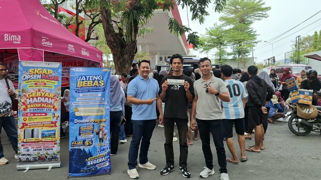 Gebyar Undian Samsat Purwodadi Periode Oktober 2026 Apresiasi Wajib Pajak Taat