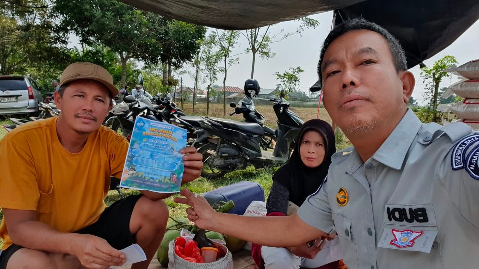 Sasar Pusat Aktivitas Masyarakat, Samsat Liwa Sosialisasikan Program Keringanan Pajak Kendaraan